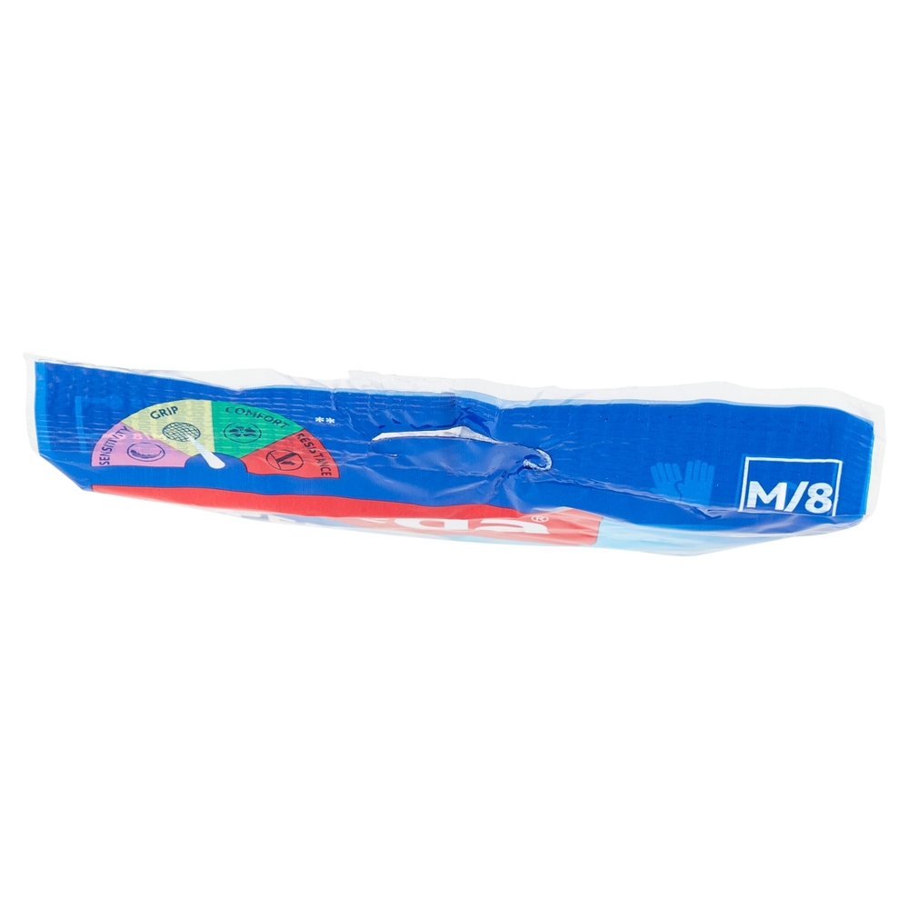 Vileda guanti casalinghi Super Universal in lattice, super grip antiscivolo, taglia M
